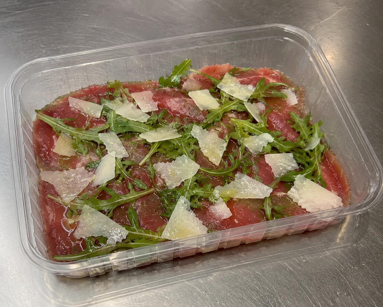 Carpaccio — Plato preparado artesanal de Il Raviolo Bottega